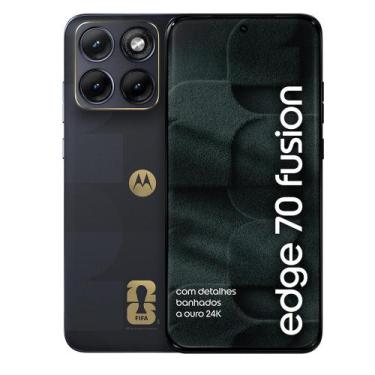 Imagem de Motorola Edge 70 Fusion 5G 256gb 8gb Ram Tela 6.78", 256GB, Dourado