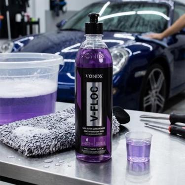Imagem de V-Floc Vonixx 500ml Shampoo Automotivo Super Concentrado Lava Autos Ph