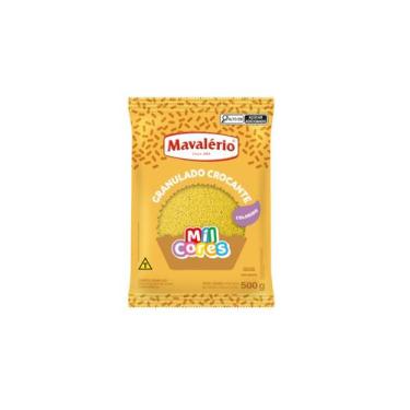 Imagem de Granulado Crocante 500g - Mavalerio Amarelo, Amarelo