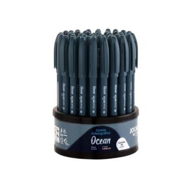 Imagem de Caneta Esferográfica Ocean 0.7 Colorida - Dispenser c/ 50 unidades Joc