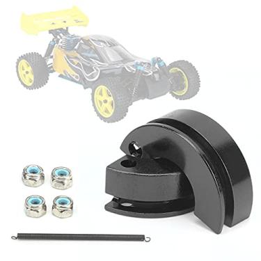 Imagem de Embreagem de sapato RC com mola, sapata de embreagem de alumínio durável com molas para carro RC(Preto)