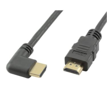 Imagem de Cabo HDMI Macho x Macho 2.0 4K 19 Pinos 90 Graus 3,0 Metros