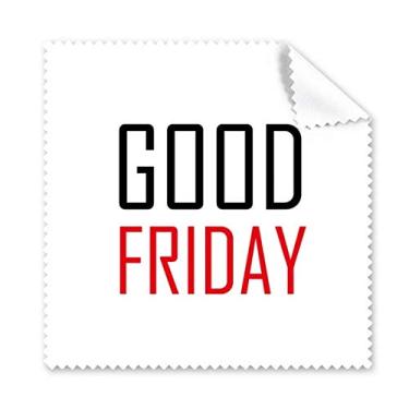 Imagem de Celebrate Good Friday Canada Blessing pano de limpeza para tela de telefone, 5 peças