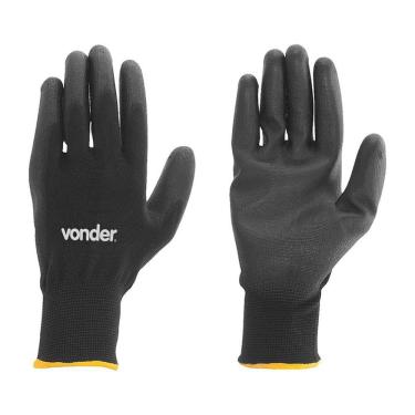 Imagem de Luva Poliester Poliuretano Vonder Tam 09 Preta