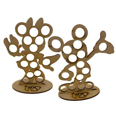 Imagem de Porta Cápsulas Chá Café Três Corações Casal Mickey E Minnie