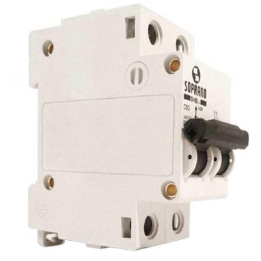 Imagem de Disjuntor Soprano Din 2P 32A SHB-GII Curva C