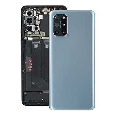 Imagem de HONGYAN Peças de substituição de telefone celular Tampa traseira da bateria com a tampa da lente da câmera para o OnePlus 8t Acessórios telefônicos