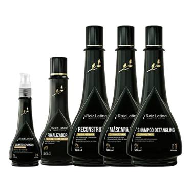 Imagem de Raiz Latina Kit Escova Acetinada
