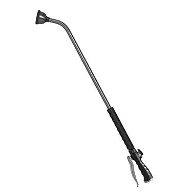 Imagem de Orbit 56625 Varinha de chuveiro de gatilho frontal de alumínio, 91 cm, Titânio