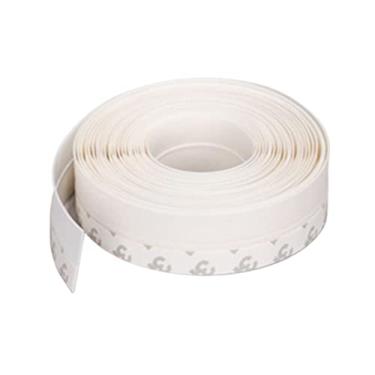 Imagem de Veda Porta Fita de Silicone Para Vidros Portas e Janelas Isolamento Transparente 5 Metros x 0,35mm Super Resistente e Fácil de Instalar…