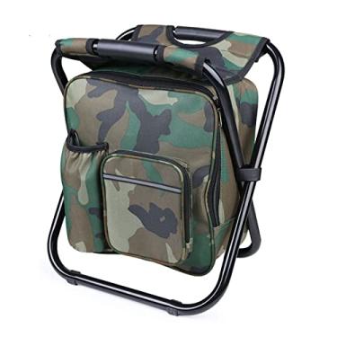 Folding Camping Fishing Chair Stool Portable Backpack Cooler Insulated  Picnic Bag Hiking Seat Table Bags Pesca