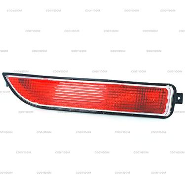 Imagem de JESYMBX Para Volkswagen Beetle 2006-2011 Luz de seta de freio de para-choque traseiro sem lâmpadas lado esquerdo do motorista