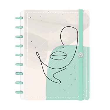 Imagem de Caderno De Disco ISCOOL Inteligente Face Linear Verde M