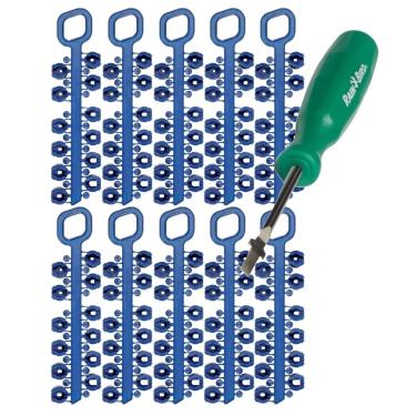 Imagem de Bocal de rotor da série Rain Bird 5000 Pacote com 10: 5000RCTREE 5000 5004 4252NZLPK, 42SA+, 52SA, 42SA Series conjunto de árvores de bocal com chave de fenda ROTORTOOL, 1 Pack