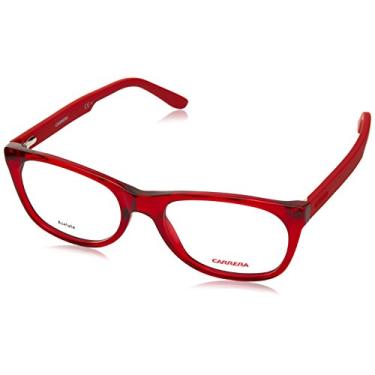 Imagem de Óculos de Grau Carrera Feminino CA6652 Acetato Vermelho