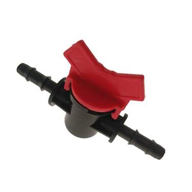 Imagem de Bonarty Válvula de desligamento de água líquida de plástico reto – 8 mm