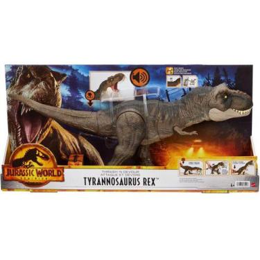 Imagem de Jurassic World Dinossauro Tyrannosaurus Rex Com Som Mattel Hdy55