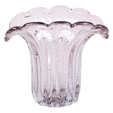 Imagem de VASO DE VIDRO MURANO AMETISTA VENEZA 23x18x22,5cm