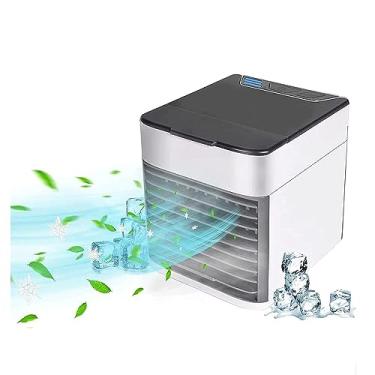 Imagem de Mini Ar Condicionado PortáTil | Resfriador De Ar Pessoal, Velocidade Do Vento De 3 Marchas Mini Ar-Condicionado | Crie sua zona de resfriamento pessoal para quarto, escritório, uso ao ar livre