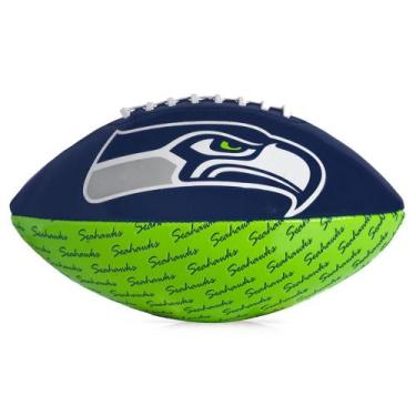 Imagem de Bola De Futebol Americano Wilson Nfl Team Seatle Seahawks Mini