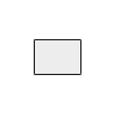 Imagem de Richer-R Tela de projetor, 60-100 polegadas 16x9 tela de projeção traseira, tela de projeção de projetor dobrável portátil sem vincos tela 4:3 para acampamento ao ar livre filme cinema a ar livre, branco (60 polegadas)