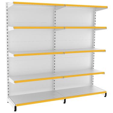 Imagem de Gôndola Parede Prateleira Lateral 1 Inicial e 1 Continuação