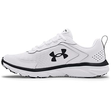 Imagem de Under Armour Tênis de corrida masculino Charged Assert 9 Marble, Branco (101)/mármore preto, 43