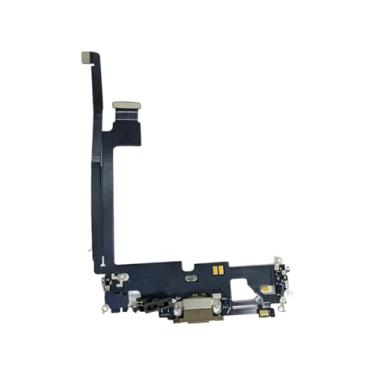 Imagem de Flex Dock de Carga Conector Original Iphone 12 Pro Max Retirada Original 100%
