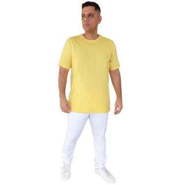 Imagem de Camiseta Hering Masculina Básica Amarelo 0201YVXEN-Masculino