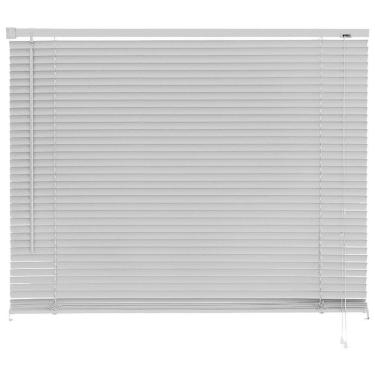 Imagem de Persiana Pvc Horizontal Atlas Primafer 120x130cm Cinza