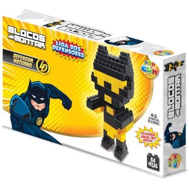 Imagem de Blocos de Montar Defensor Noturno, GGB Plast