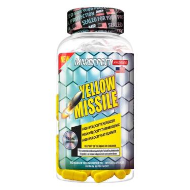 Imagem de Yellow Missile Termogênico MaxEffect Pharma 60 Cápsulas-Unissex