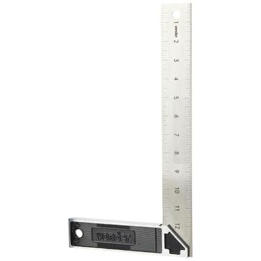 Imagem de Vonder, Esquadro Para Carpinteiro 12", Com Cabo Metálico, Emv 0120.