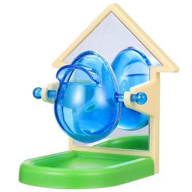 Imagem de 1 Unidade Brinquedos De Comida Desaparecidos Papagaio Forrageando Forragem De Plástico Poleiro De Alimentação De Papagaio Brinquedo De Treinamento Alimentar Metal Ração De Frango