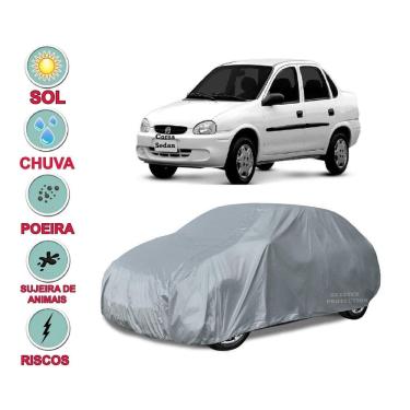 Imagem de Capa cobrir carro corsa sedan impermeável proteção bezzter