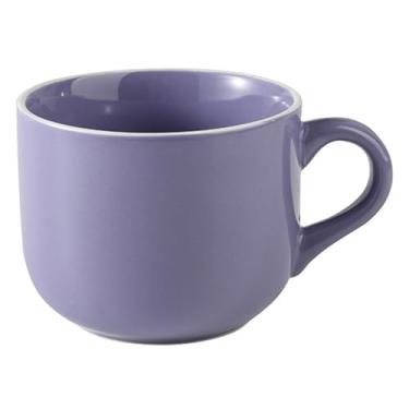 Imagem de CROMIITSM Caneca de café de porcelana extragrande de 652 g, copo de café da manhã e tigela de sopa, segura para micro-ondas e lava-louças, caneca grande jumbo com alça
