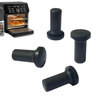 Imagem de HQT Air Fryer Pernas de borracha de silicone para 10QT COSORI Air Fryer Toaster Forno, Fritadeira a ar atualizada, borracha, pés, amortecedores, peças, pontas, batentes, tampas, espaçadores,