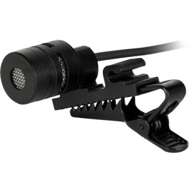 Imagem de Microfone de Lapela Sharkoon SM1 - com Filtro Destacável e Clip para Fixação - Conector 3.5mm - Cabo 2,5 metros