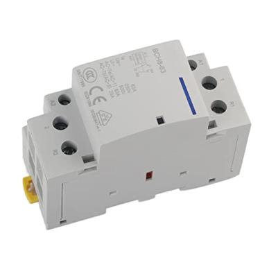 Imagem de Contator CA, 2P 1NO 1NC 63A 24V 220V/230V 50/60Hz Contator CA Doméstico Montagem Em Trilho DIN para Aplicações Domésticas, Montagem Em Trilho DIN 35mm (220V/230V)