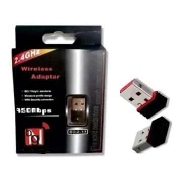 Imagem de Adaptador Rede Usb Sem Fio Wireless Para Notebook Acer - Lann