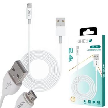 Imagem de Cabo Carregador Celular Lightining Usb C Micro Usb Cabo De Dados 2 Met