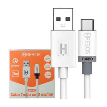 Imagem de Cabo Usb Type-C Carga Rápida Para Samsung S10 S20 S21 S22 S23 Note 10 