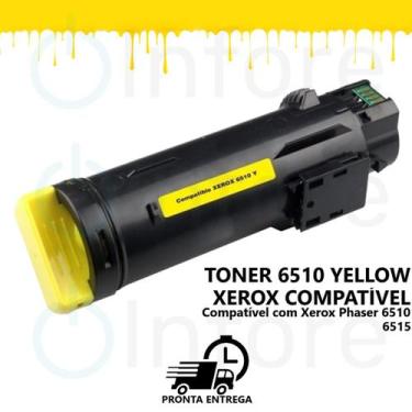 Imagem de Toner 6510 Compatível 6515 6510 Wc6510 Ph6510 Amarelo - Amarelo , 6510