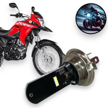 Imagem de Lâmpada Led Moto Honda Xre H4 6000k Super Branca - Throk