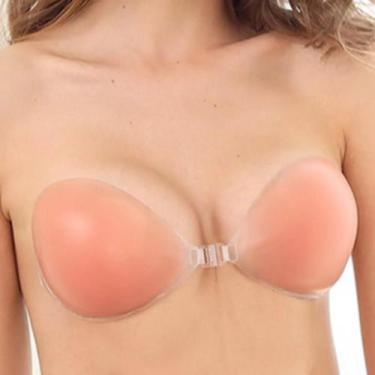 Imagem de Sutia Adesivo Unbra Silicone Invisivel Levanta Seio Sem Alça Cola - Ni
