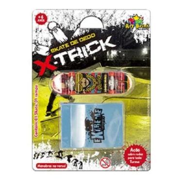 Imagem de Brinquedo Skate De Dedo Com Rampa Obstáculo Radical - Art Brink