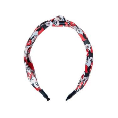 Imagem de Tiara De Cabelo Infantil Arquinho Estampa Minnie Marco Boni, Colorido