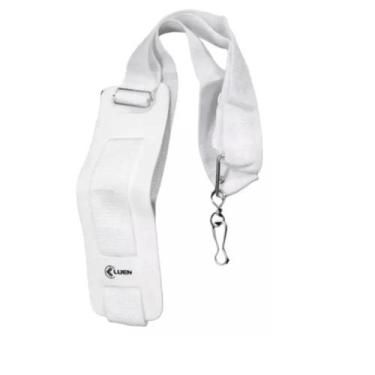 Imagem de Talabarte Correia Simples 1 Gancho Branco Luen 16001BR