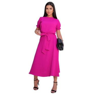 Imagem de Conjunto Feminino Saia Midi Blusa Moda Elegante Alfaitaria - Anne Guer