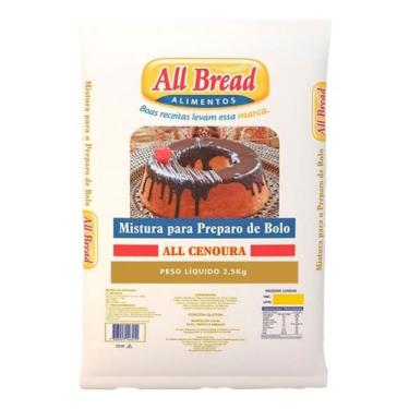 Imagem de Mistura Para Bolo De Cenoura All Bread 2,5 Kg